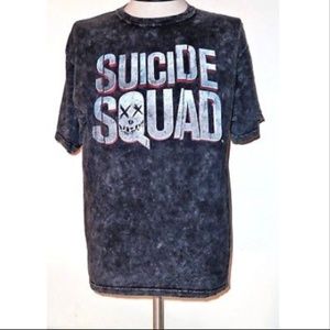 Suicide Squad DC Comics Men's L Black T-Shirt
